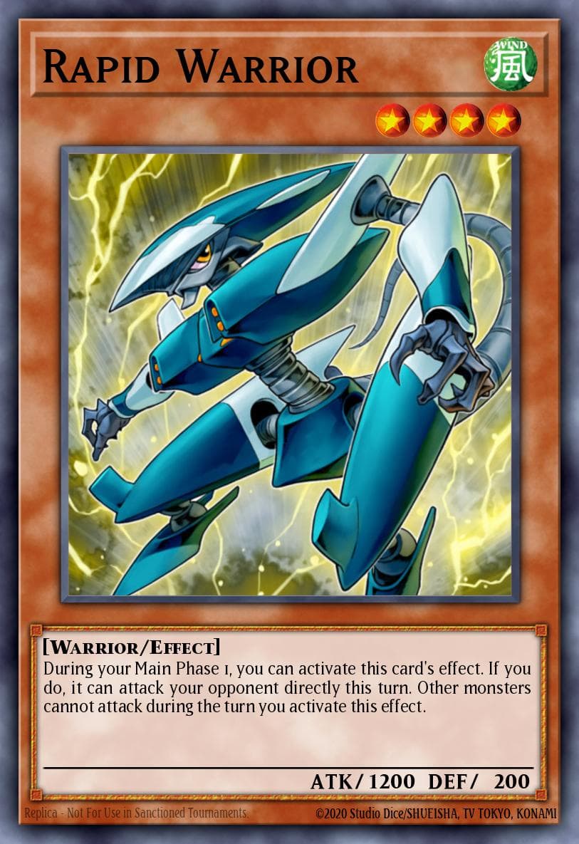 Carte Yu-Gi-Oh! Rapid Warrior #004 — Starter Deck: Duelist Toolbox