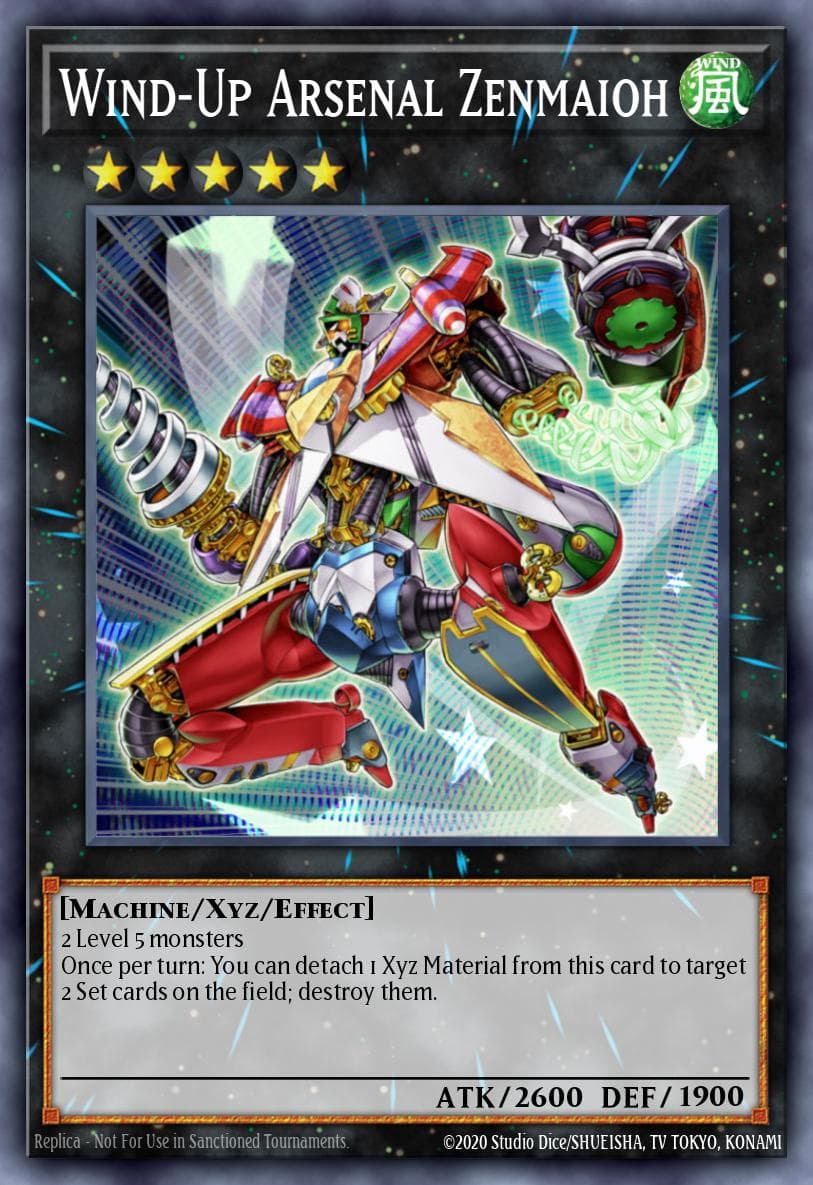Carte Yu-Gi-Oh! Wind-Up Arsenal Zenmaioh #083 — Brothers of Legend