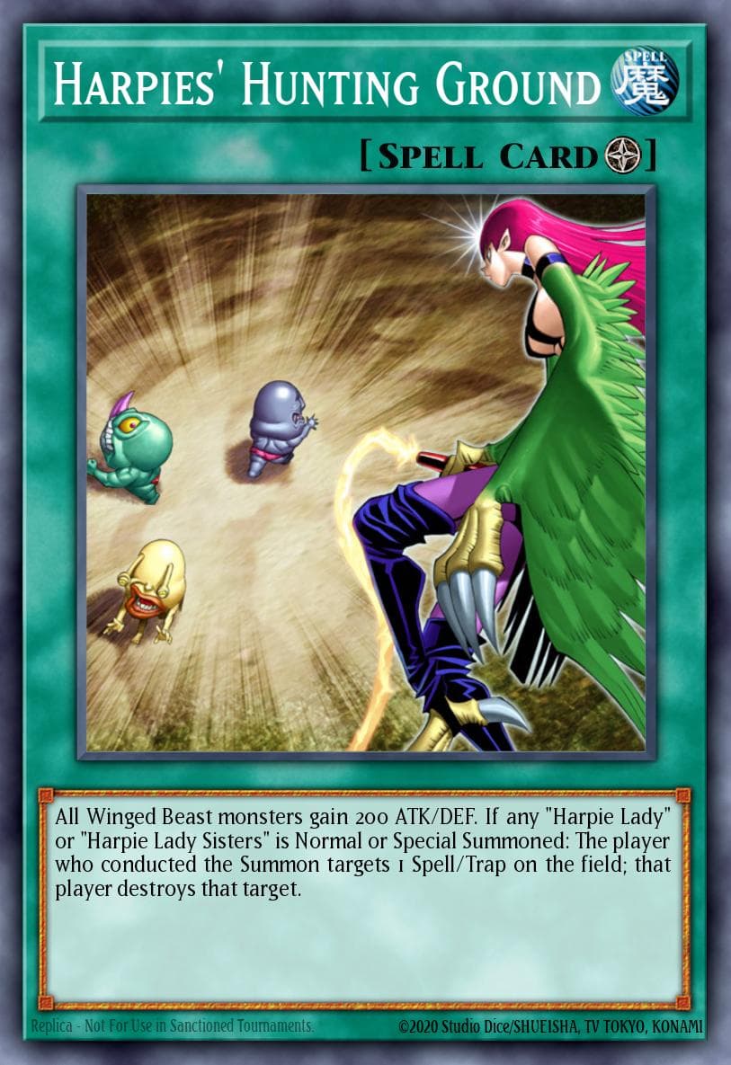 Carte Yu-Gi-Oh! Harpies' Hunting Ground #010 — Astral Pack Two