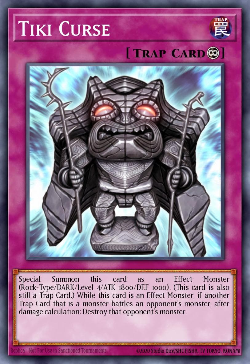 Carte Yu-Gi-Oh! Tiki Curse #209 — Battle Pack 2: War of the Giants