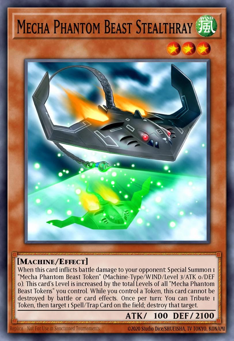 Carte Yu-Gi-Oh! Mecha Phantom Beast Stealthray #062 — War of the Giants: Round 2