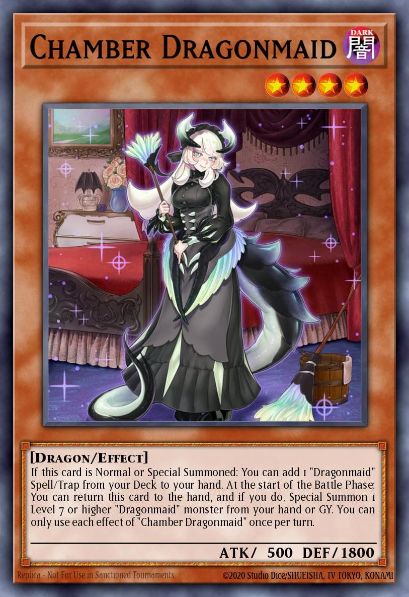 Carte Yu-Gi-Oh! Chamber Dragonmaid #062 — Battles of Legend: Monster Mayhem