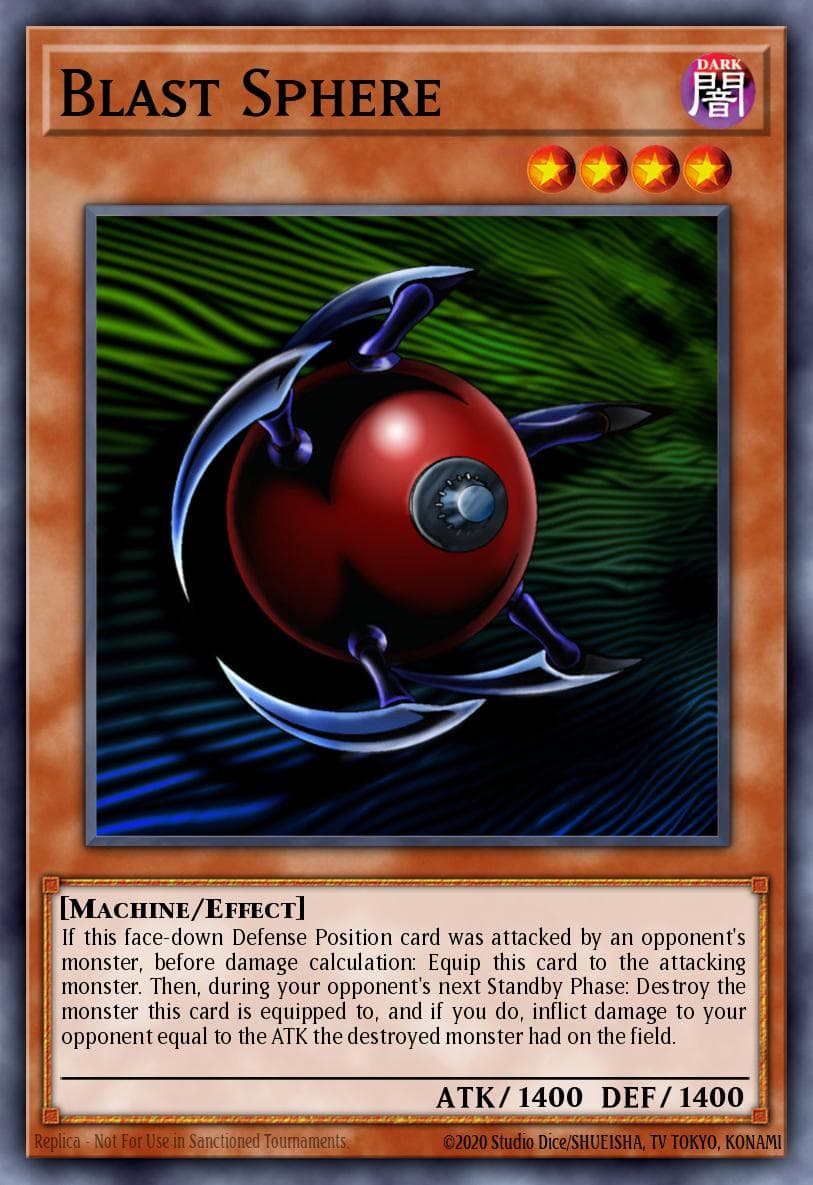 Carte Yu-Gi-Oh! Blast Sphere #175 — Battle Pack: Epic Dawn