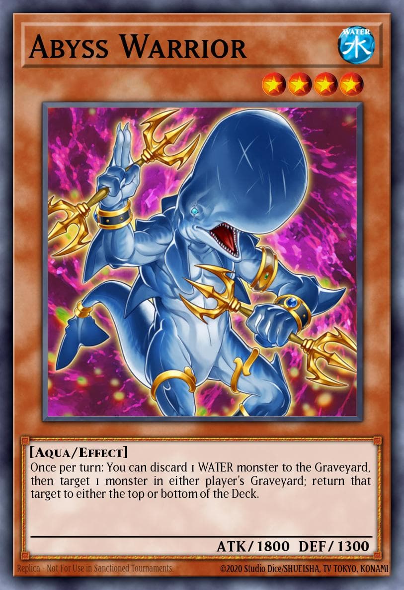 Carte Yu-Gi-Oh! Abyss Warrior #028 — Abyss Rising