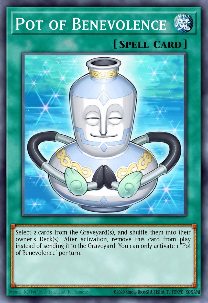 Carte Yu-Gi-Oh! Pot of Benevolence #061 — Absolute Powerforce