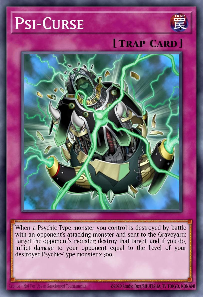 Carte Yu-Gi-Oh! Psi-Curse #217 — Battle Pack 3: Monster League