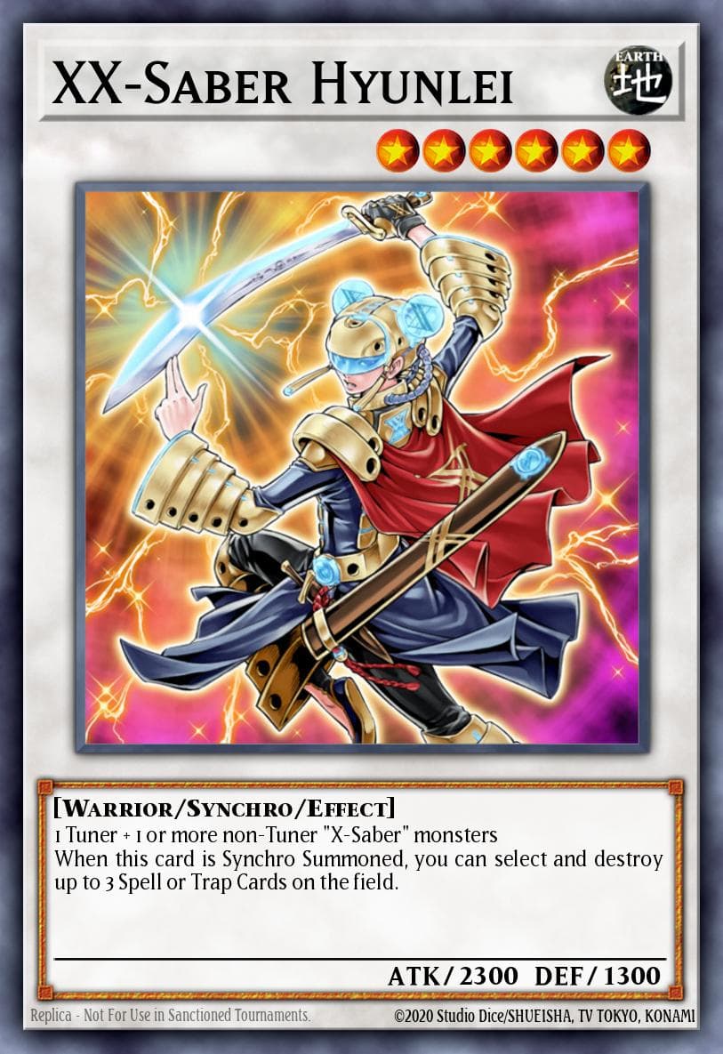 Carte Yu-Gi-Oh! XX-Saber Hyunlei #044 — Absolute Powerforce