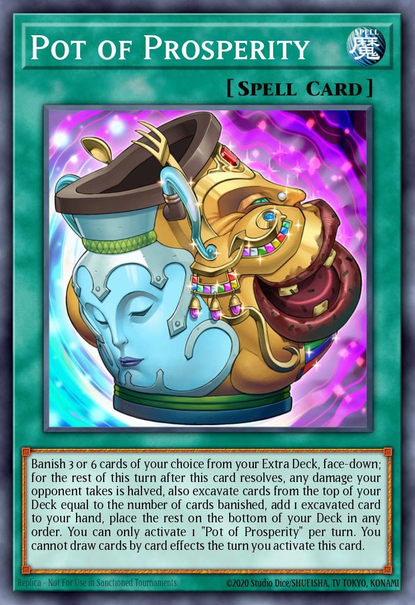 Carte Yu-Gi-Oh! Pot of Prosperity #065 — Blazing Vortex