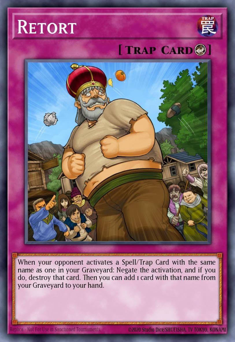 Carte Yu-Gi-Oh! Retort #080 — Abyss Rising