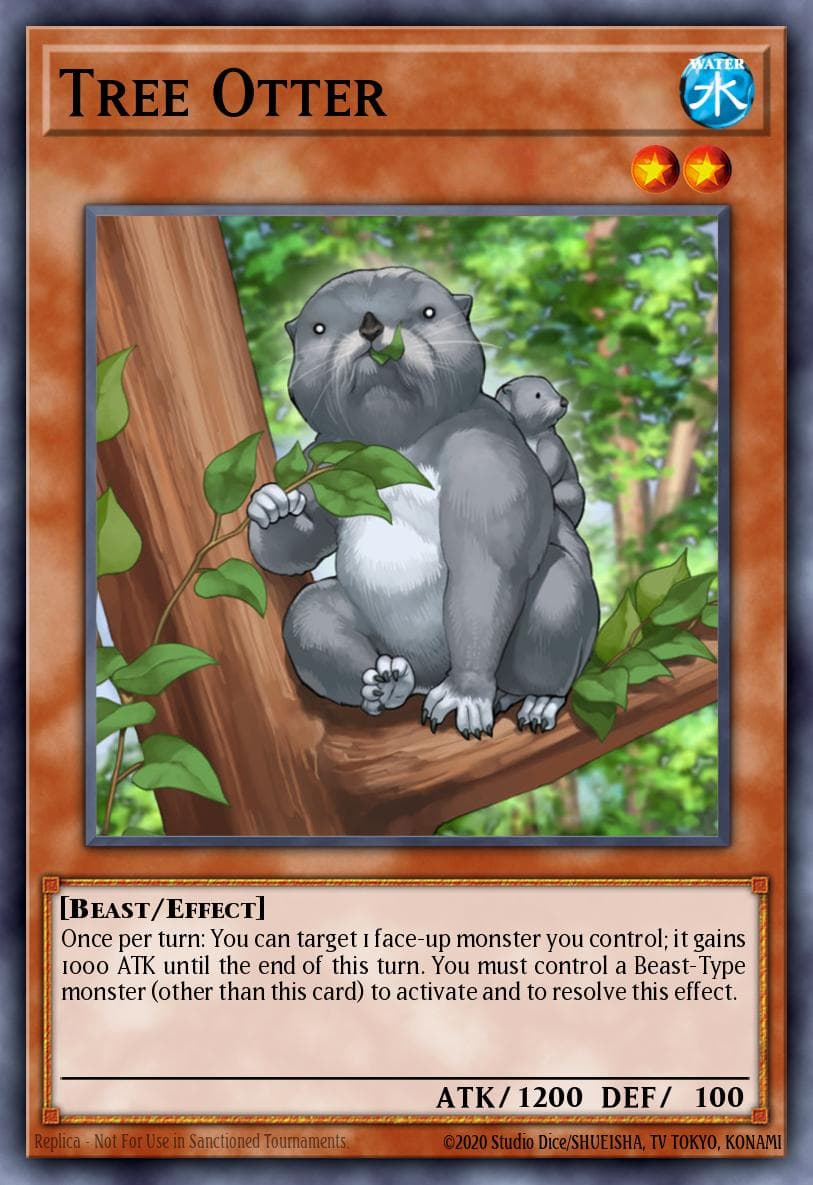 Carte Yu-Gi-Oh! Tree Otter #062 — Battle Pack 3: Monster League