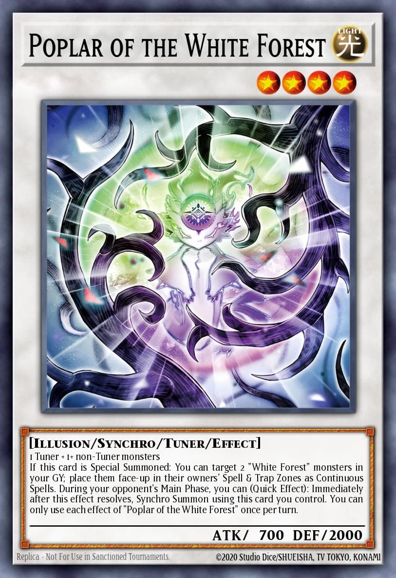Carte Yu-Gi-Oh! Poplar of the White Forest #041 — Alliance Insight