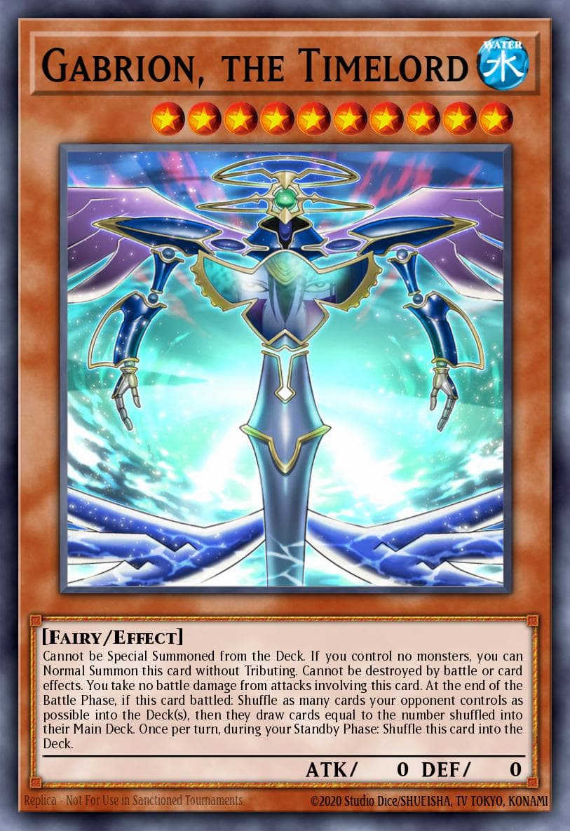 Carte Yu-Gi-Oh! Gabrion, the Timelord #024 — Battles of Legend: Relentless Revenge