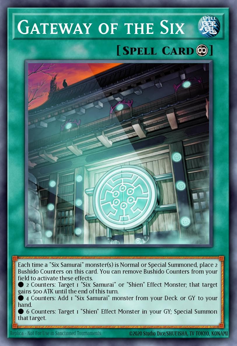 Carte Yu-Gi-Oh! Gateway of the Six #105 — Battles of Legend: Glorious Gallery