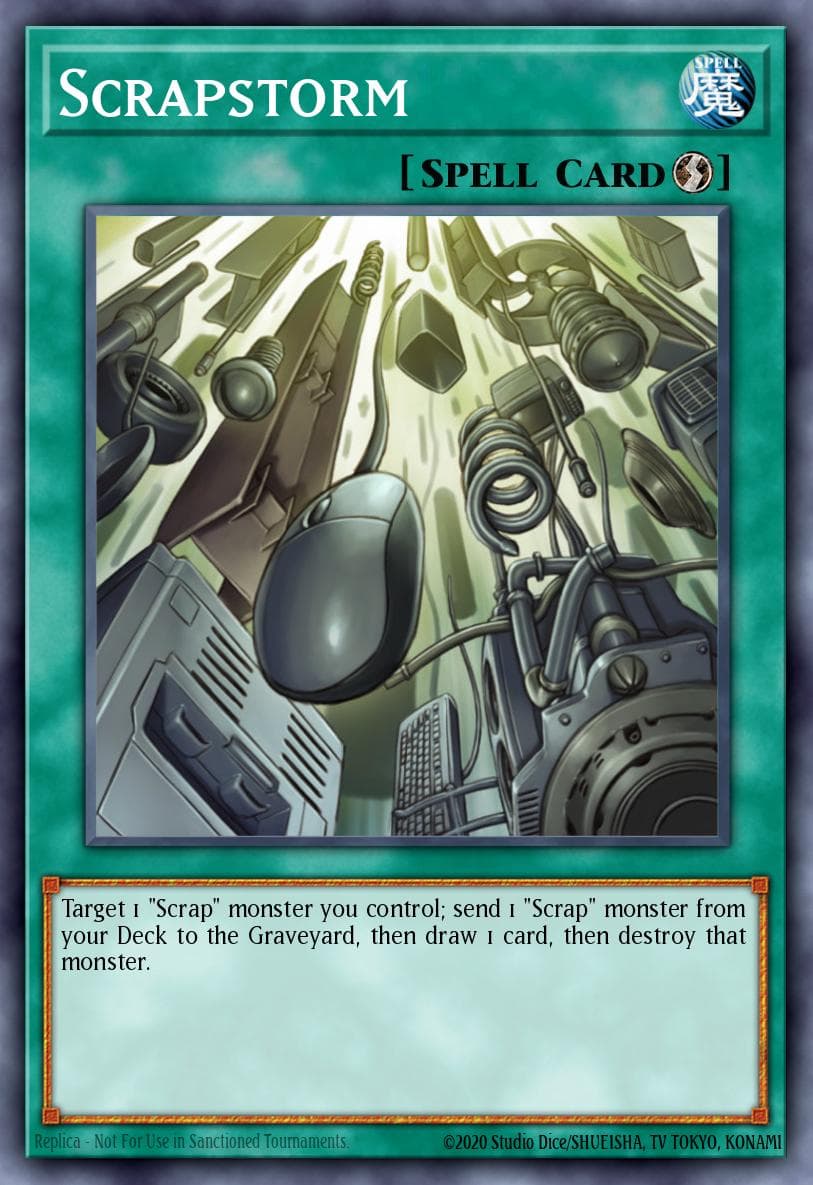 Carte Yu-Gi-Oh! Scrapstorm #026 — Astral Pack Four