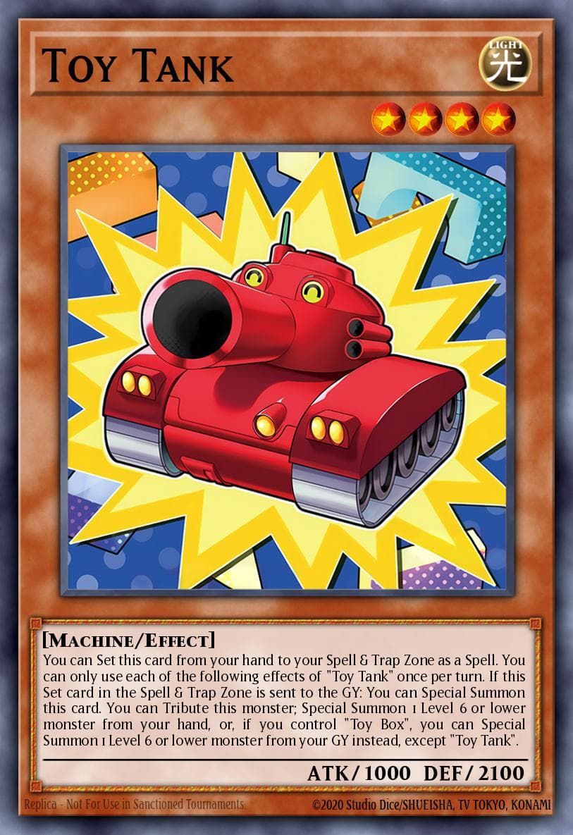 Carte Yu-Gi-Oh! Toy Tank #022 — Battles of Legend: Terminal Revenge
