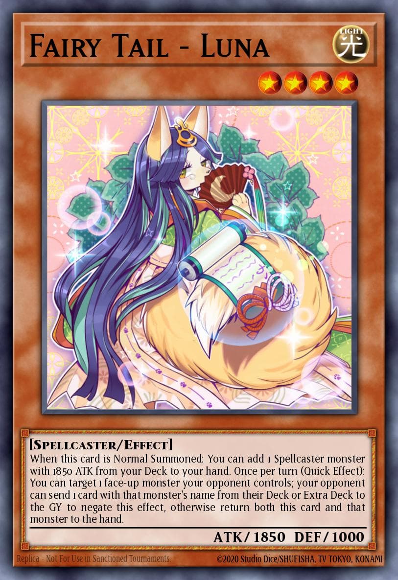 Carte Yu-Gi-Oh! Fairy Tail - Luna #026 — THE CHRONICLES DECK: Spirit Charmers (All-Foil Edition)