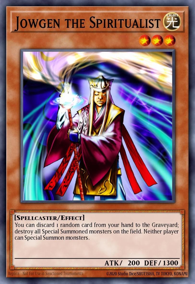 Carte Yu-Gi-Oh! Jowgen the Spiritualist #015 — Astral Pack Three