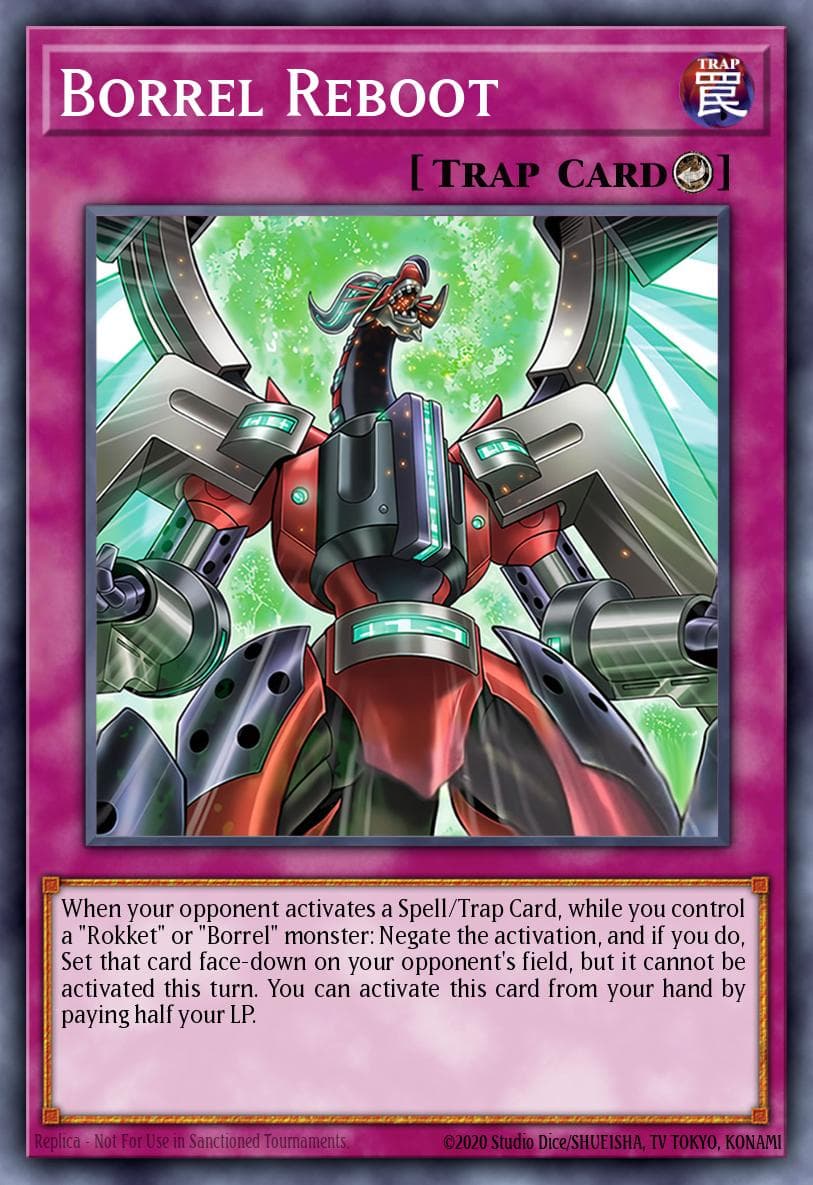 Carte Yu-Gi-Oh! Borrel Reboot #070 — Burst Protocol
