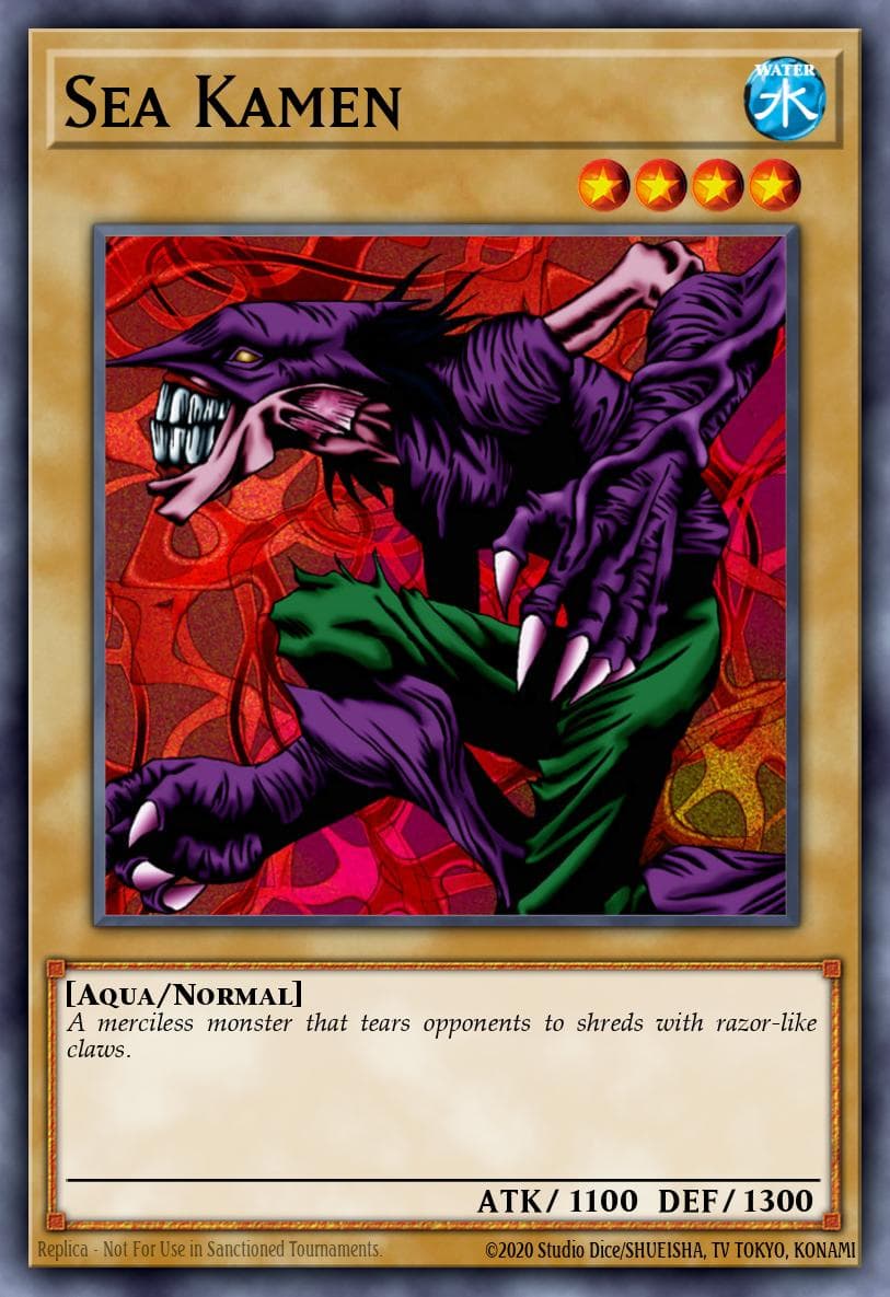 Carte Yu-Gi-Oh! Sea Kamen #014 — Astral Pack Six
