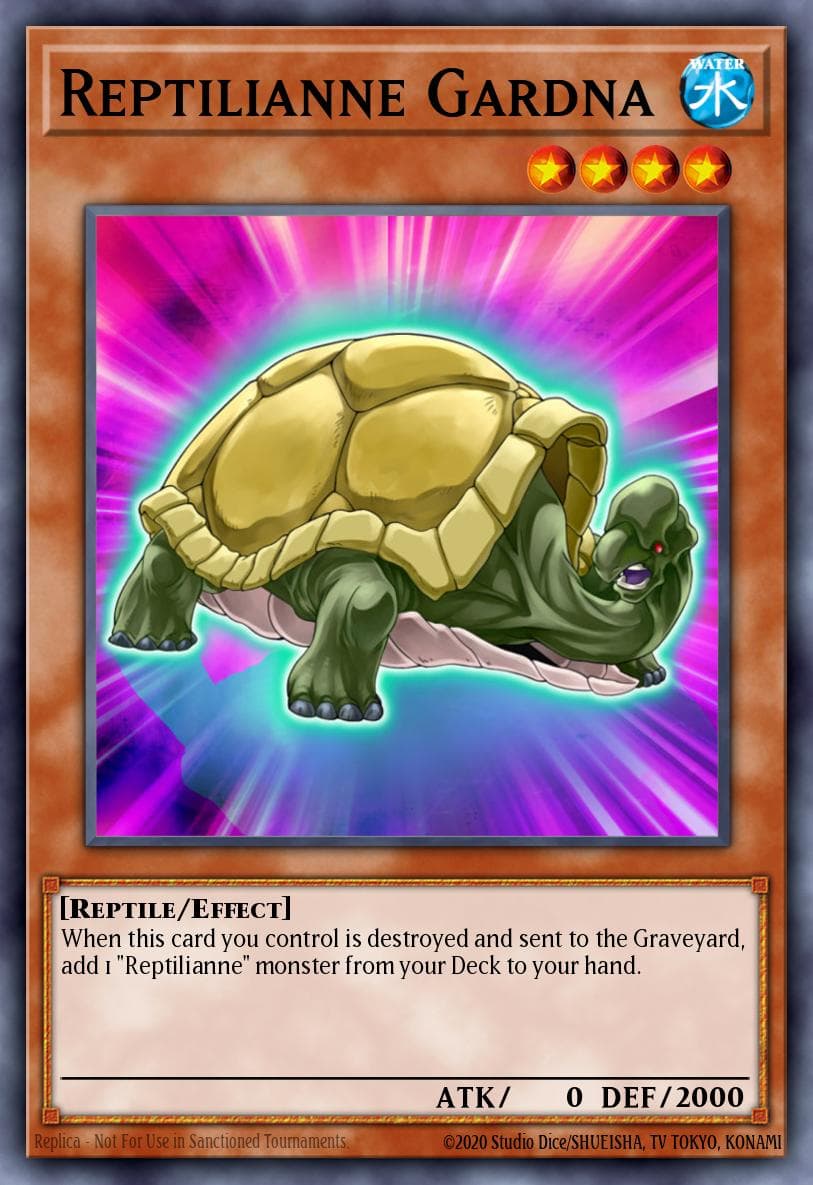 Carte Yu-Gi-Oh! Reptilianne Gardna #016 — Absolute Powerforce