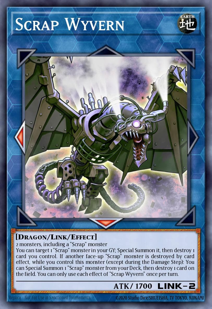 Carte Yu-Gi-Oh! Scrap Wyvern #1 — Chaos Impact Special Edition