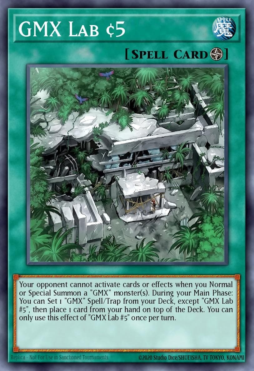 Carte Yu-Gi-Oh! GMX Lab #5 #095 — Blazing Dominion