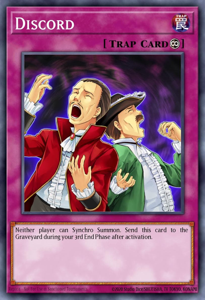 Carte Yu-Gi-Oh! Discord #068 — Ancient Prophecy