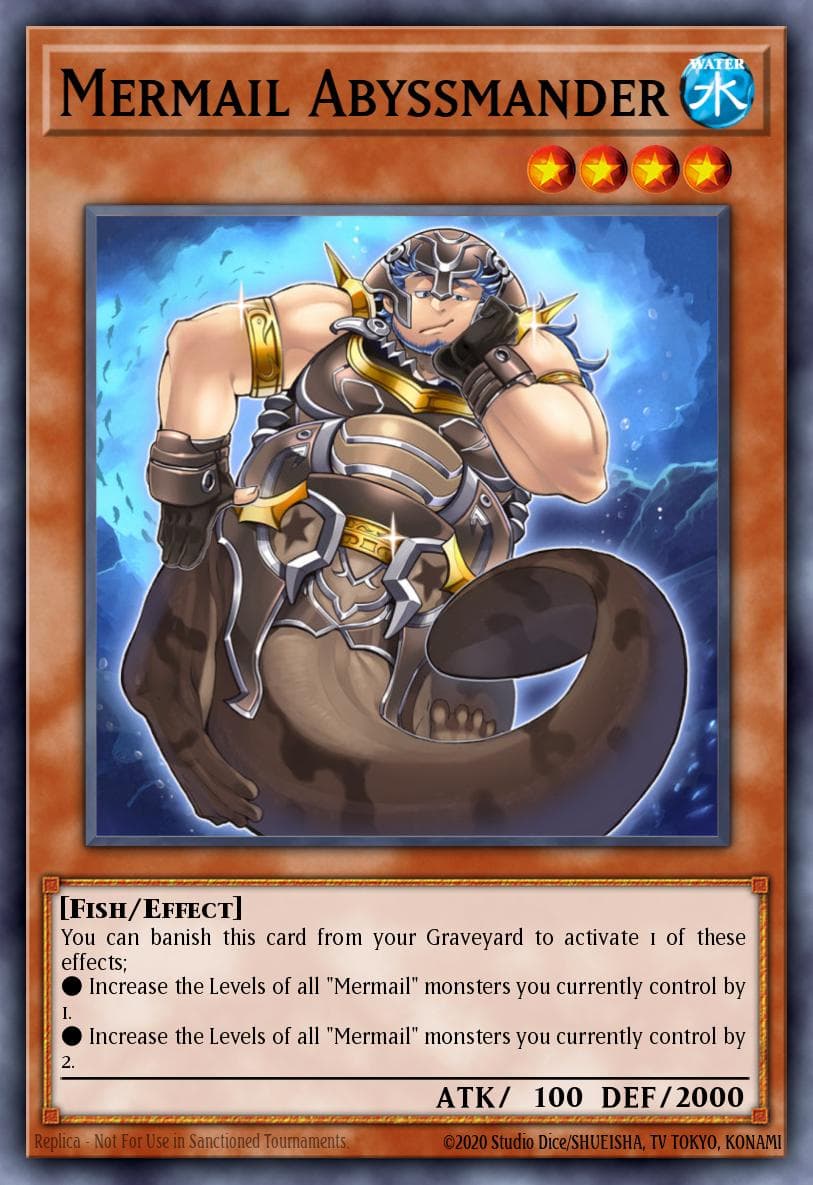 Carte Yu-Gi-Oh! Mermail Abyssmander #081 — Abyss Rising