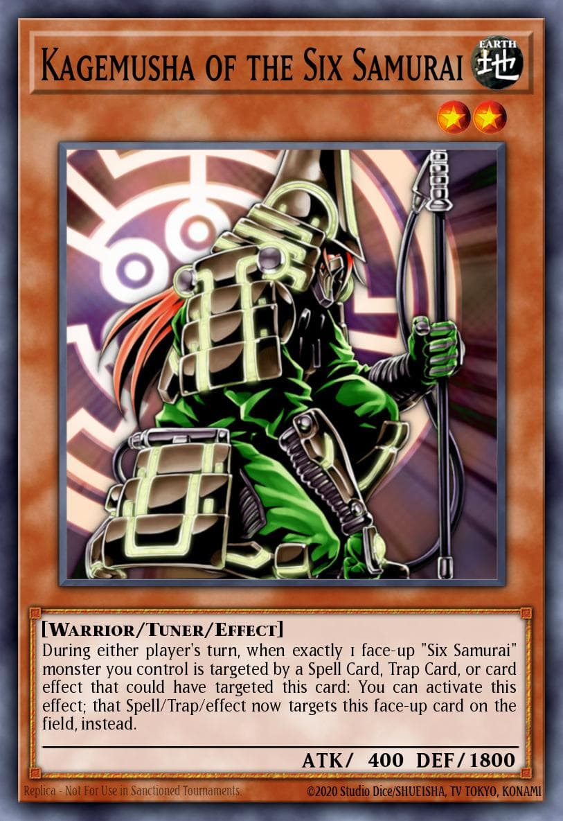 Carte Yu-Gi-Oh! Kagemusha of the Six Samurai #006 — Astral Pack One