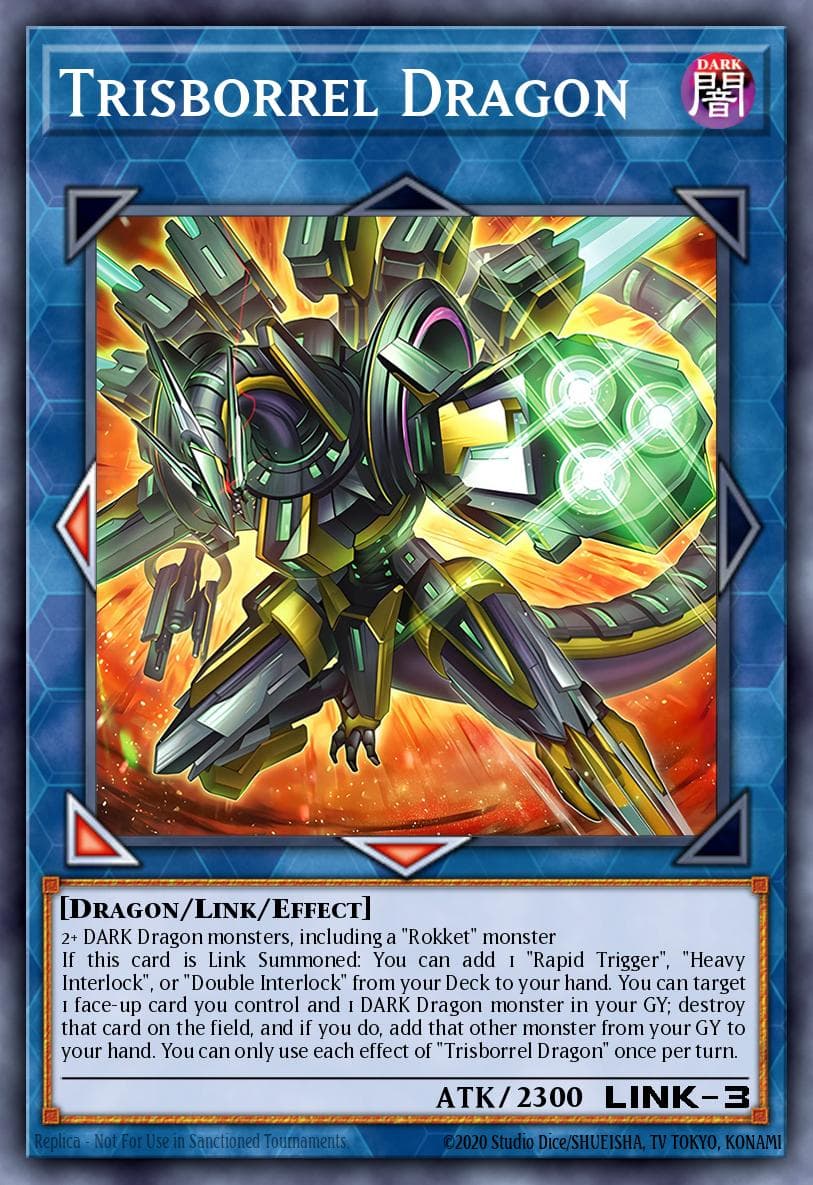 Carte Yu-Gi-Oh! Trisborrel Dragon #048 — Burst Protocol