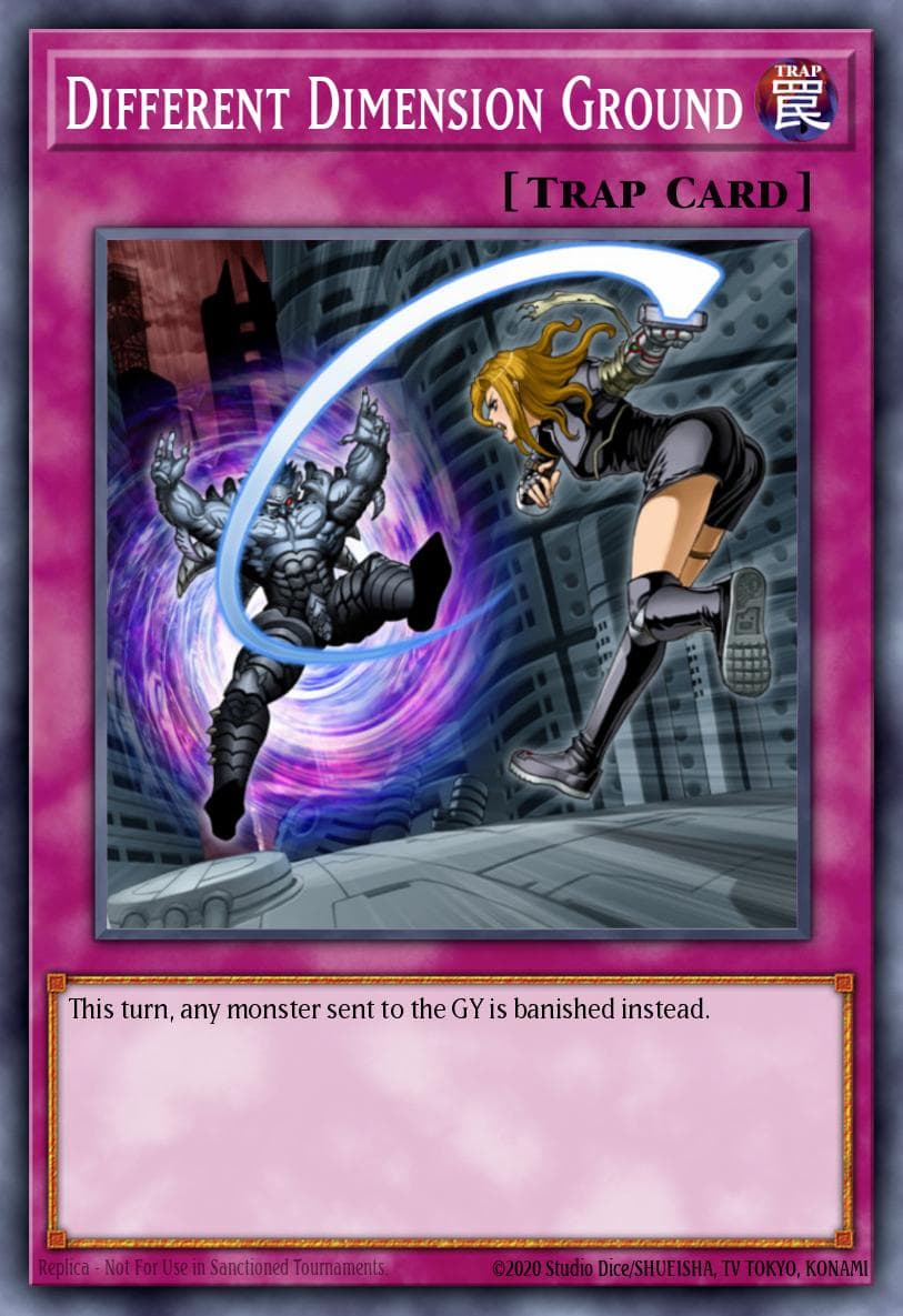 Carte Yu-Gi-Oh! Different Dimension Ground #076 — Battles of Legend: Chapter 1