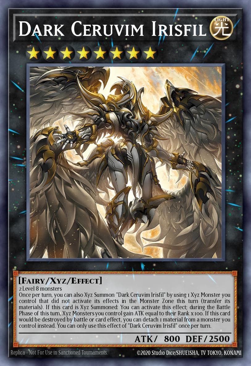 Carte Yu-Gi-Oh! Dark Ceruvim Irisfil #048 — Blazing Dominion