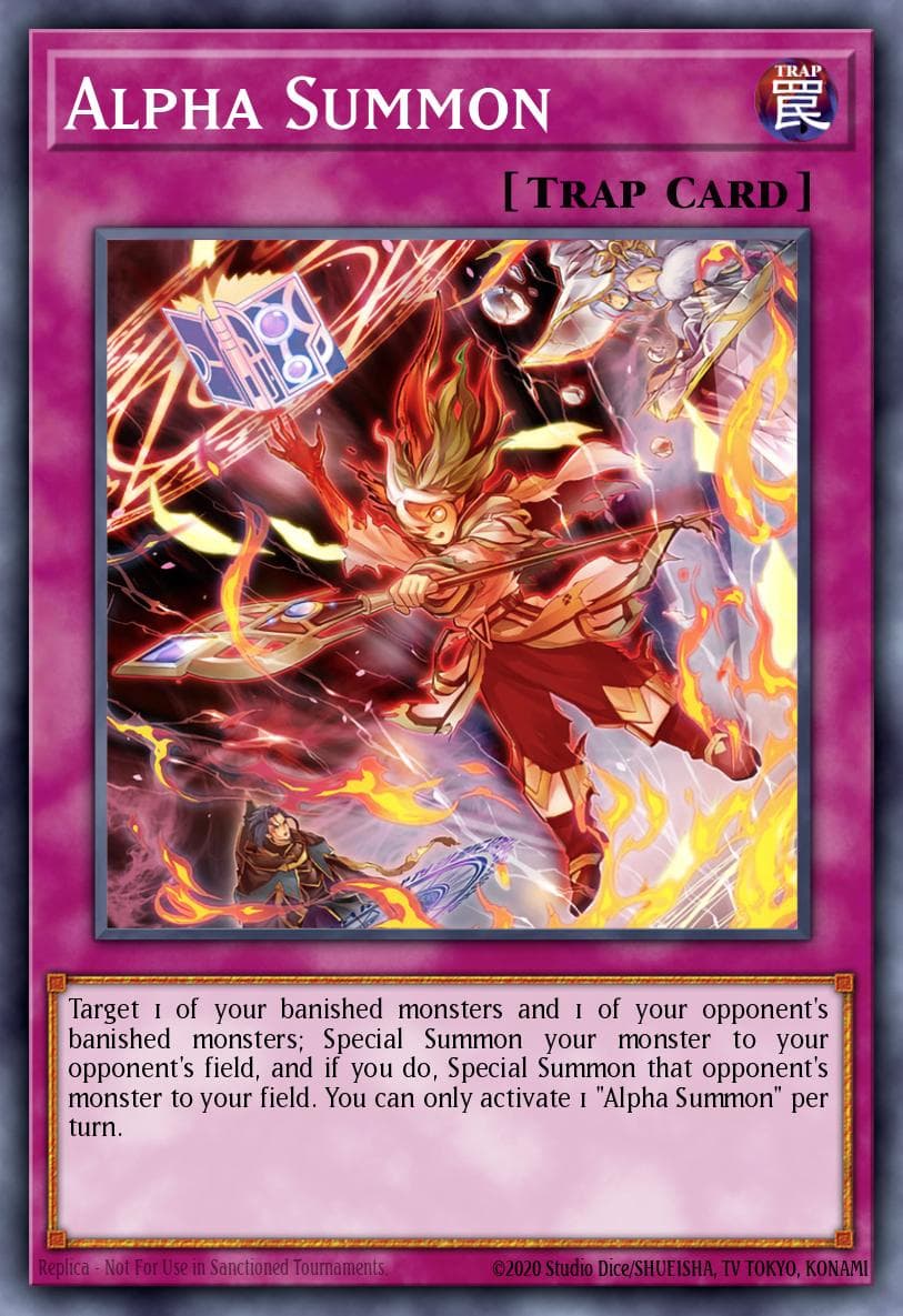 Carte Yu-Gi-Oh! Alpha Summon #100 — Age of Overlord