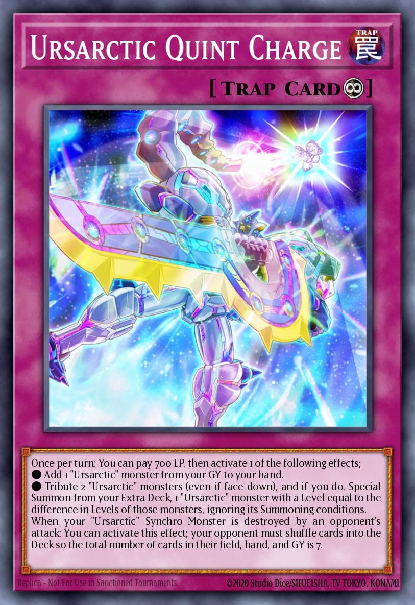 Carte Yu-Gi-Oh! Ursarctic Quint Charge #039 — Ancient Guardians