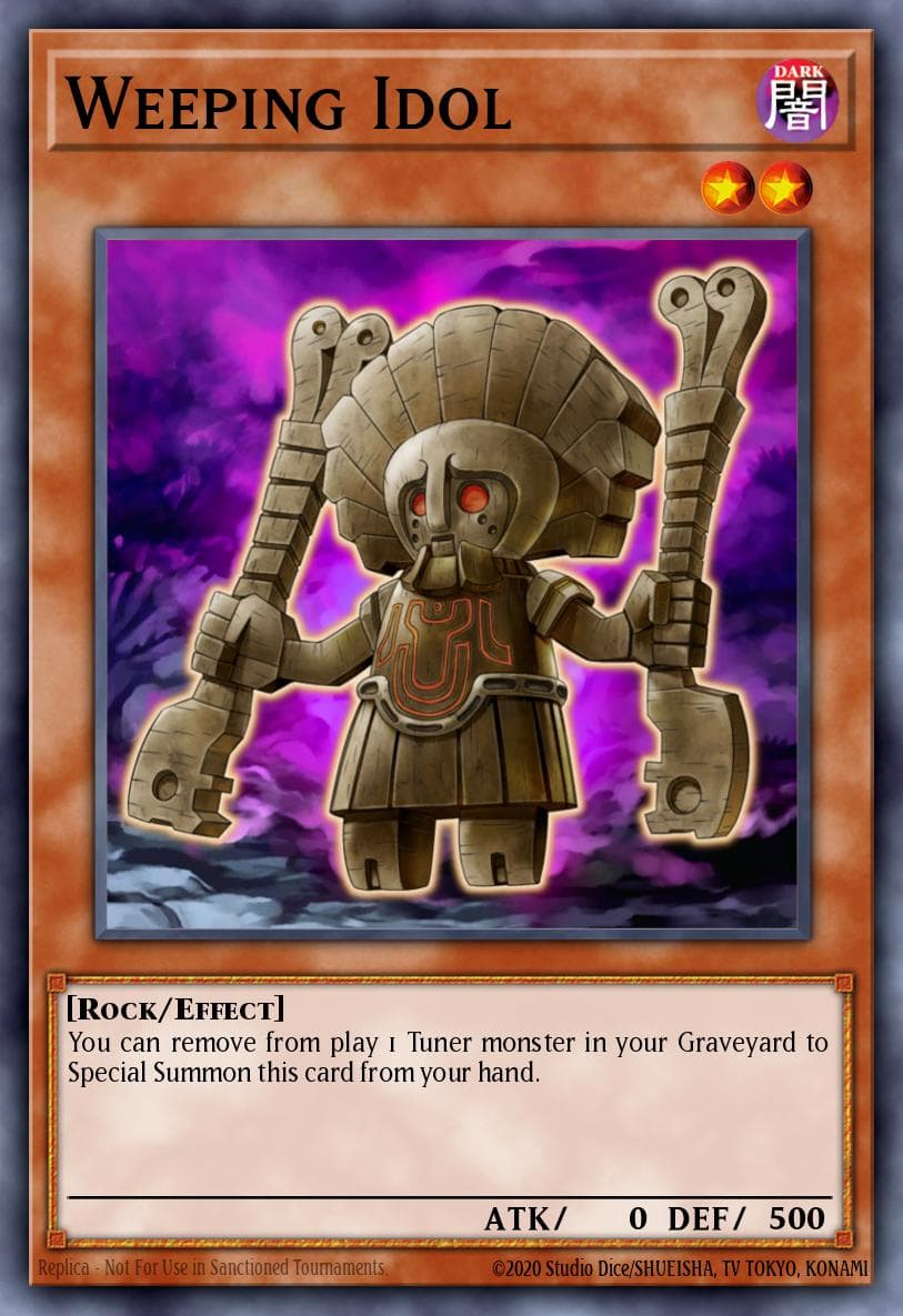 Carte Yu-Gi-Oh! Weeping Idol #021 — Absolute Powerforce