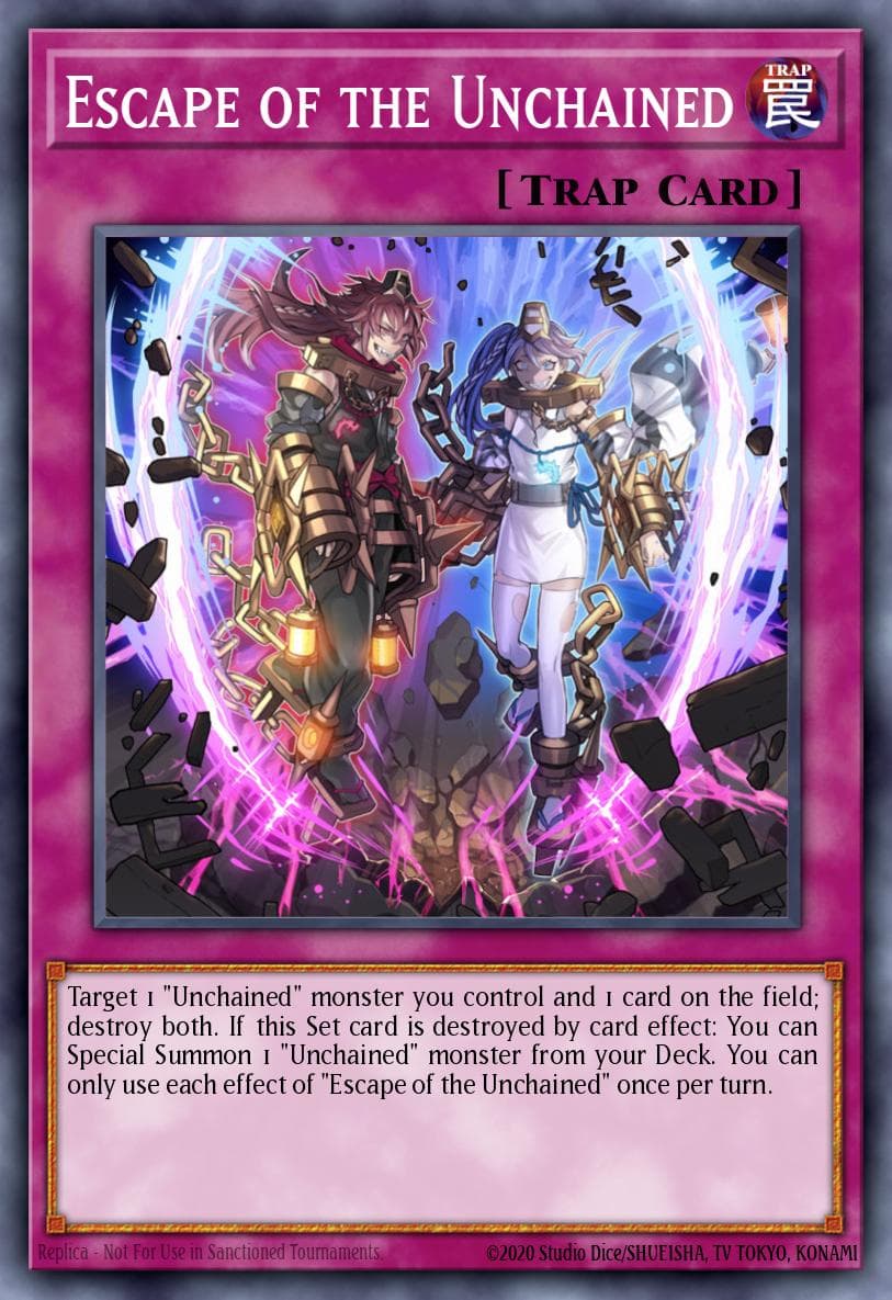 Carte Yu-Gi-Oh! Escape of the Unchained #069 — Chaos Impact