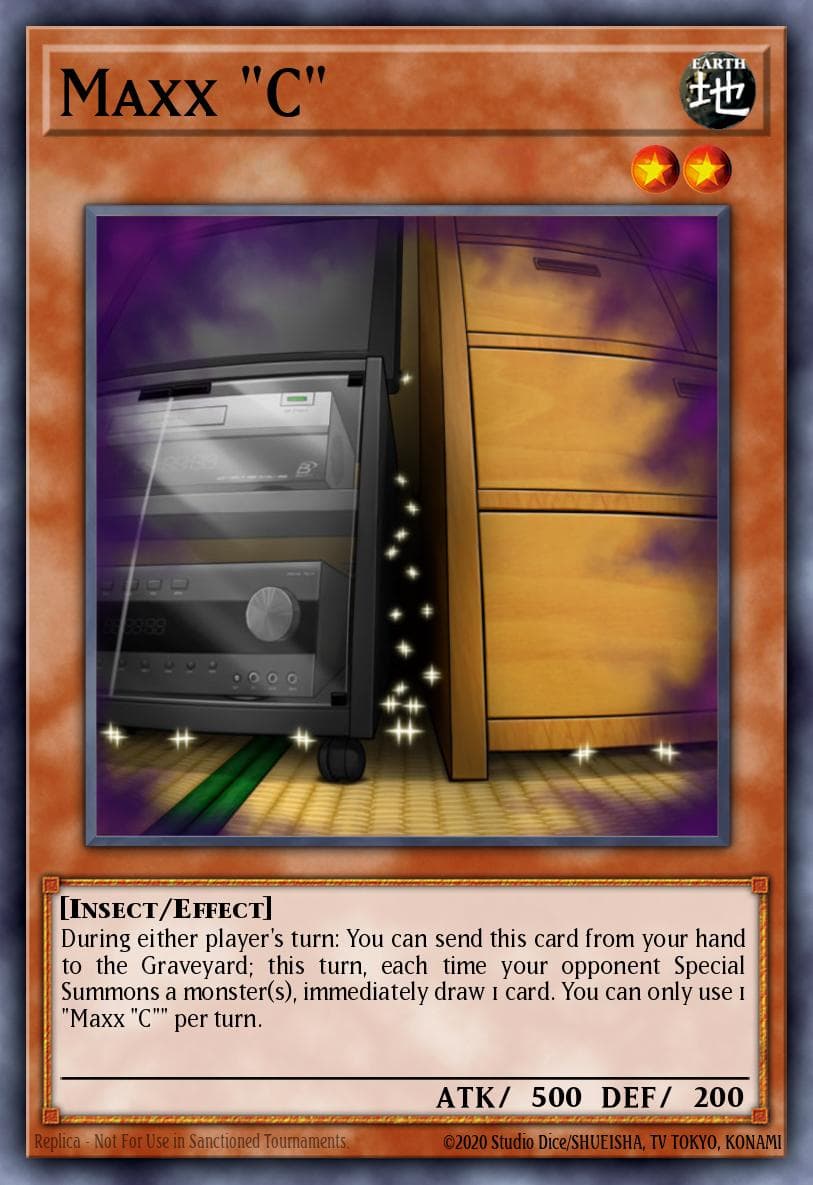 Carte Yu-Gi-Oh! Maxx "C" #002 — Astral Pack Four