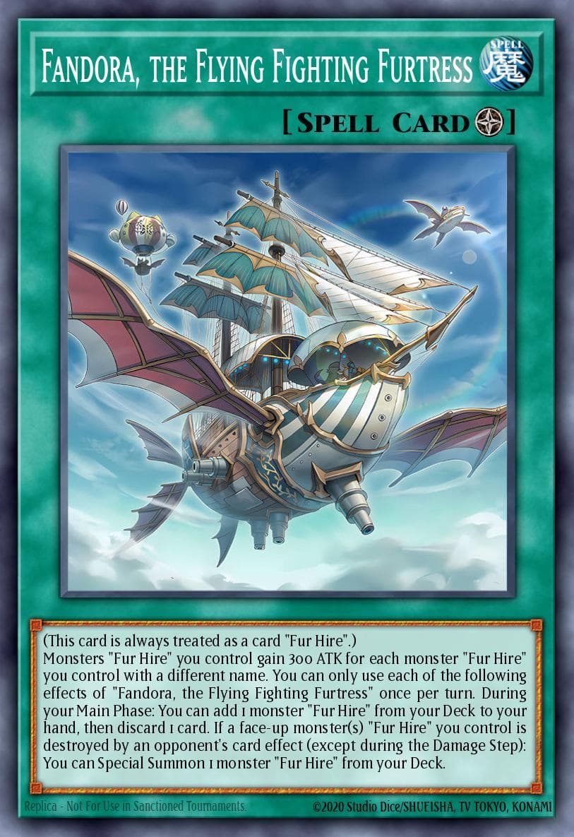 Carte Yu-Gi-Oh! Fandora, the Flying Fighting Furtress #061 — Burst Protocol