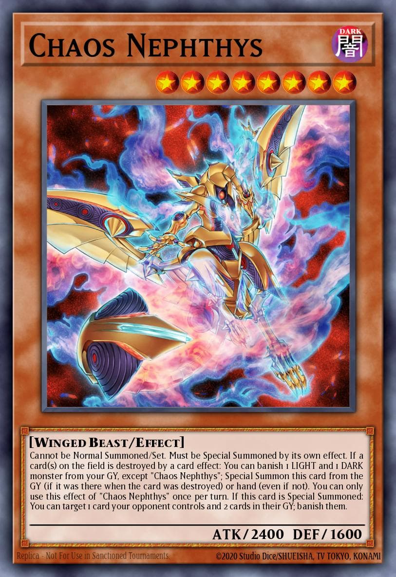 Carte Yu-Gi-Oh! Chaos Nephthys #025 — Battle of Chaos