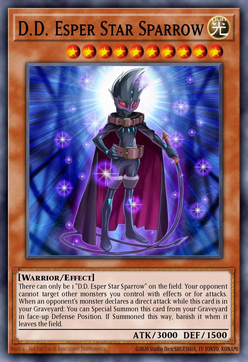 Carte Yu-Gi-Oh! D.D. Esper Star Sparrow #056 — War of the Giants: Round 2