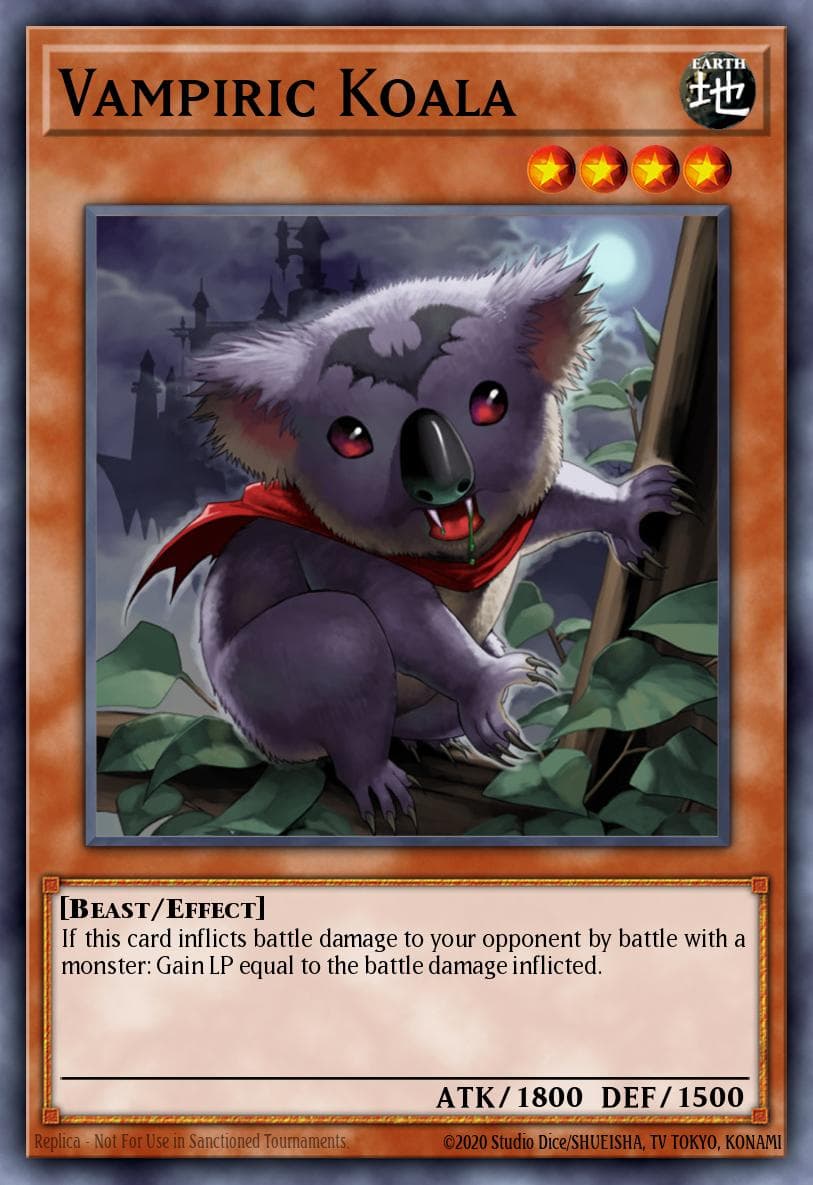 Carte Yu-Gi-Oh! Vampiric Koala #094 — Battle Pack 3: Monster League