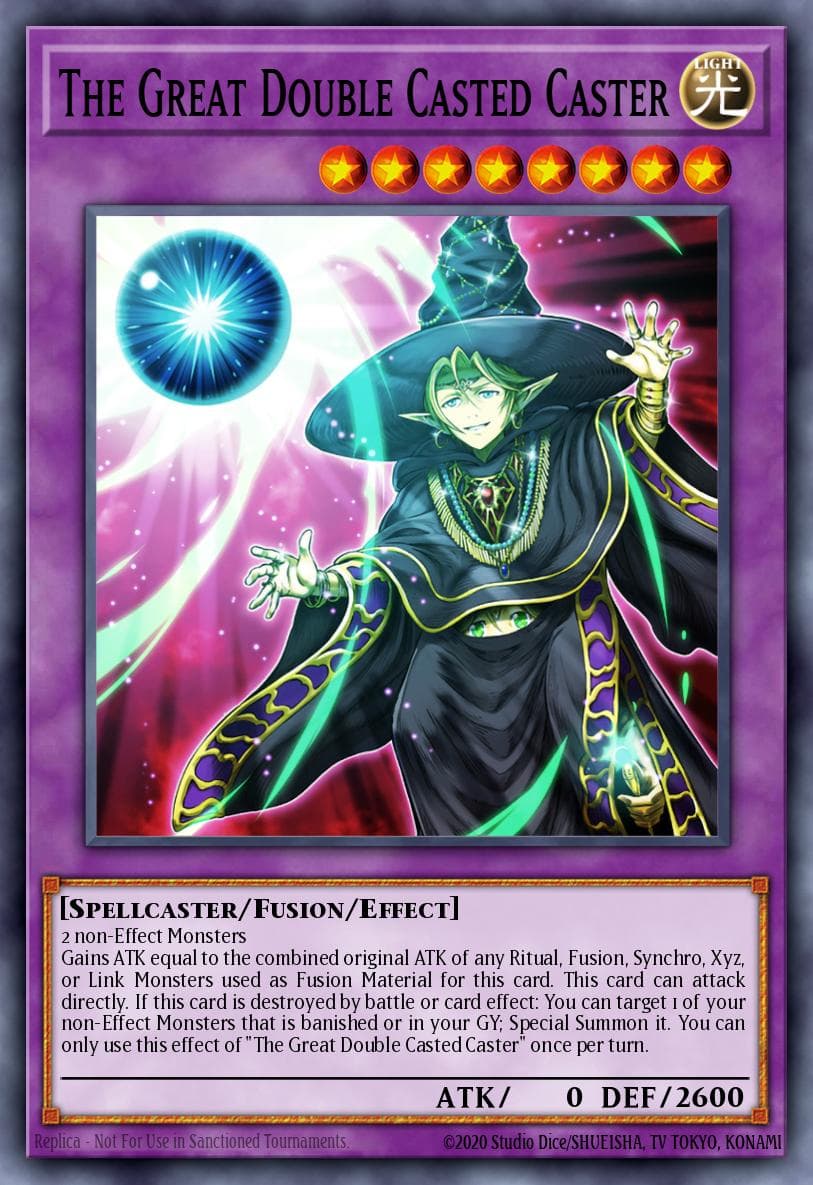 Carte Yu-Gi-Oh! The Great Double Casted Caster #084 — Battle of Chaos