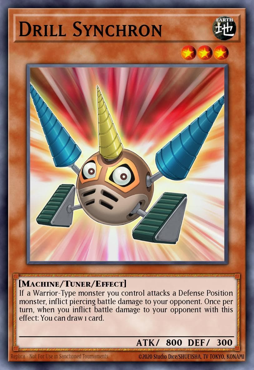 Carte Yu-Gi-Oh! Drill Synchron #004 — Absolute Powerforce