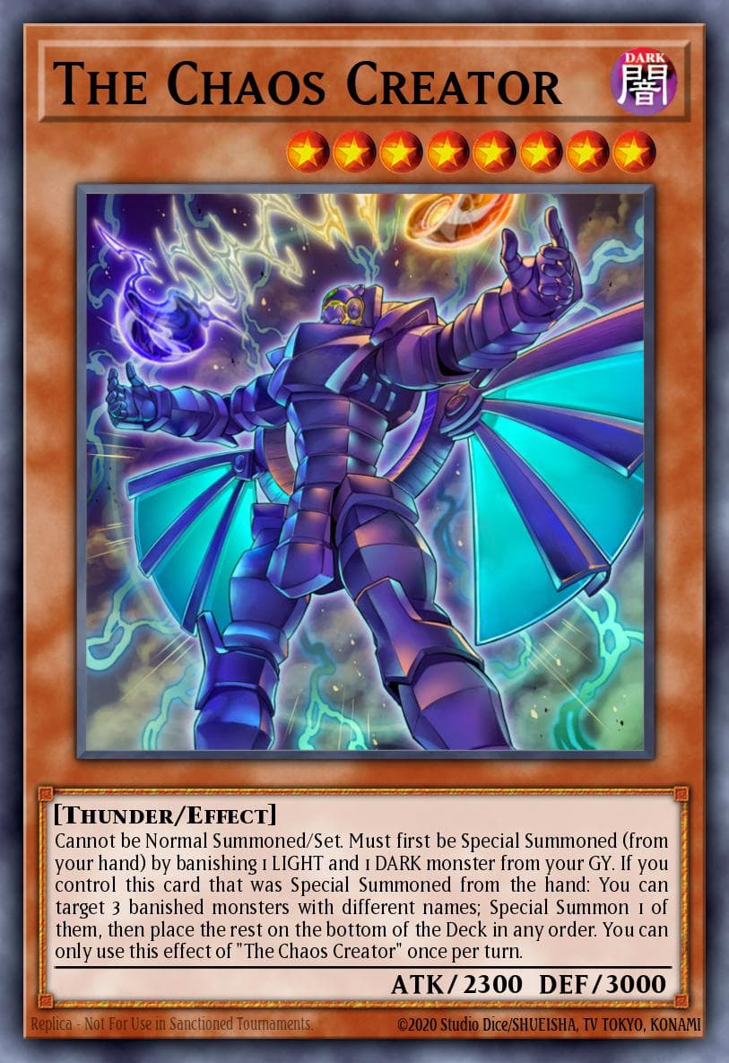 Carte Yu-Gi-Oh! The Chaos Creator #070 — Battles of Legend: Crystal Revenge