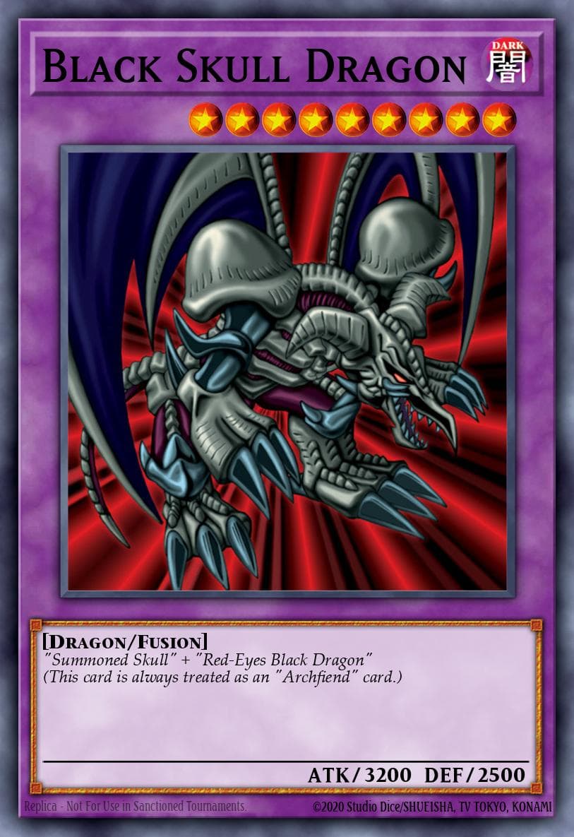 Carte Yu-Gi-Oh! Black Skull Dragon #006 — Booster Pack Collectors Tins 2002