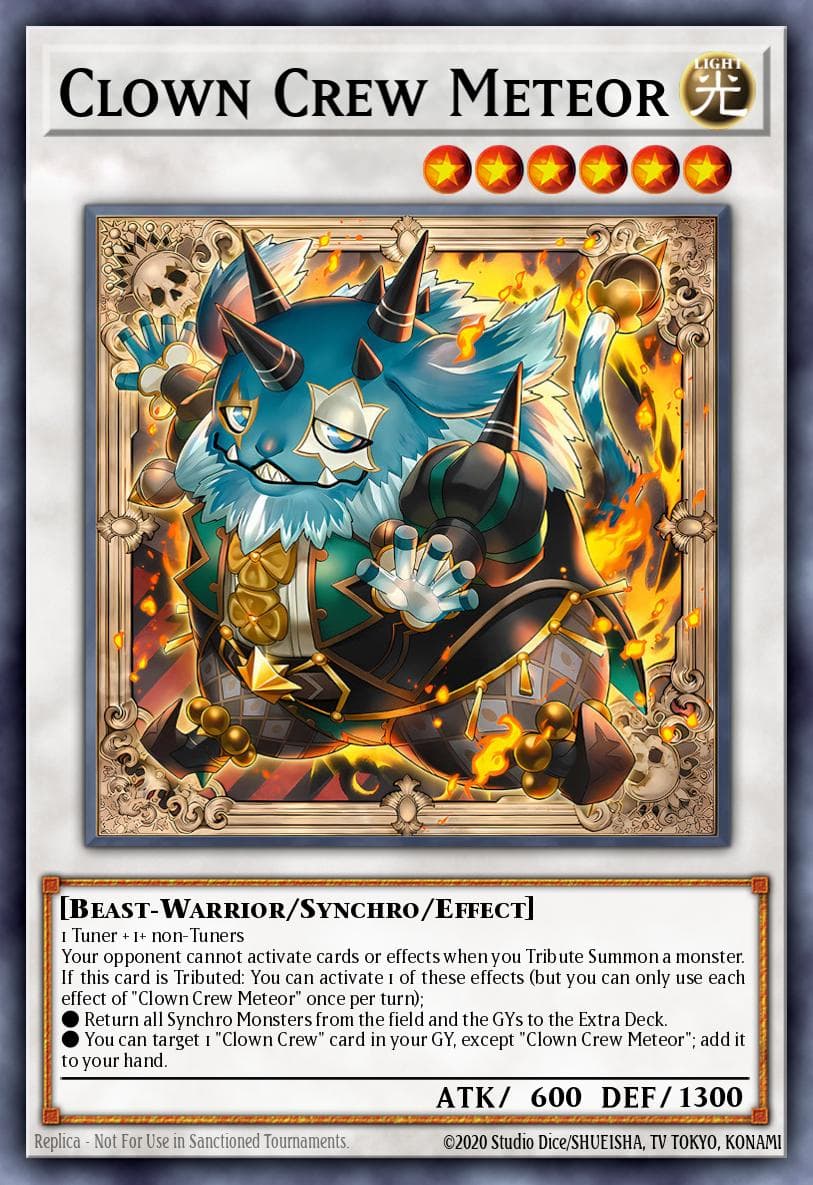 Carte Yu-Gi-Oh! Clown Crew Meteor #040 — Blazing Dominion