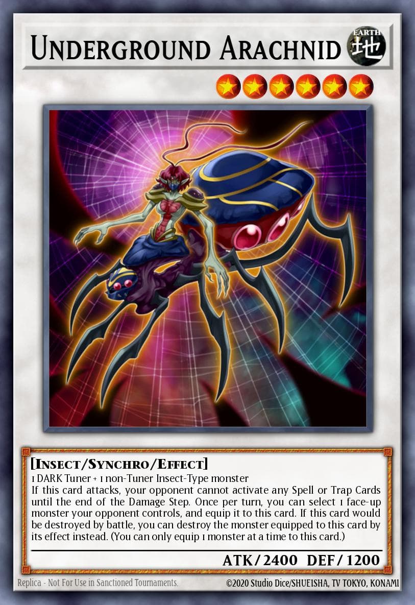 Carte Yu-Gi-Oh! Underground Arachnid #096 — Absolute Powerforce