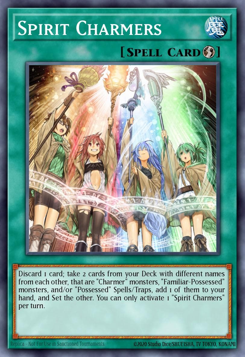 Carte Yu-Gi-Oh! Spirit Charmers #029 — THE CHRONICLES DECK: Spirit Charmers (All-Foil Edition)