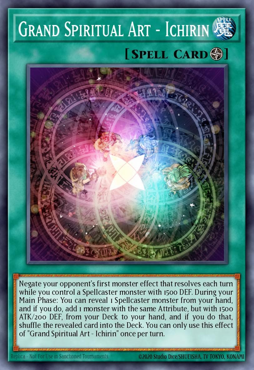 Carte Yu-Gi-Oh! Grand Spiritual Art - Ichirin #030 — THE CHRONICLES DECK: Spirit Charmers (All-Foil Edition)