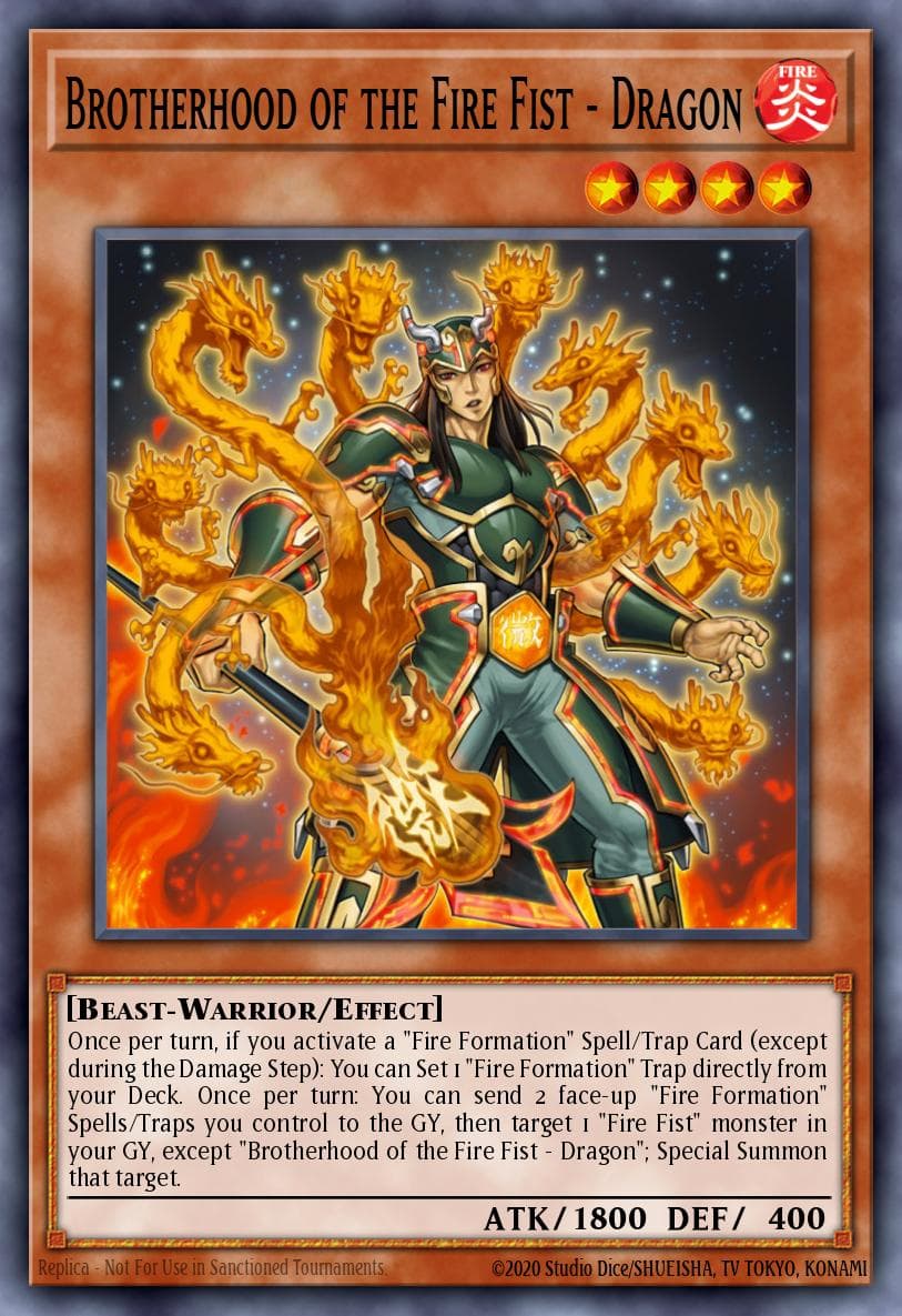 Carte Yu-Gi-Oh! Brotherhood of the Fire Fist - Dragon #025 — Cosmo Blazer